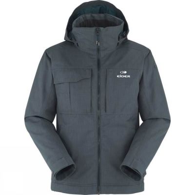 Chaquetas Eider Veyrier Hombre - Gris Oscuro - Chile XQS891254